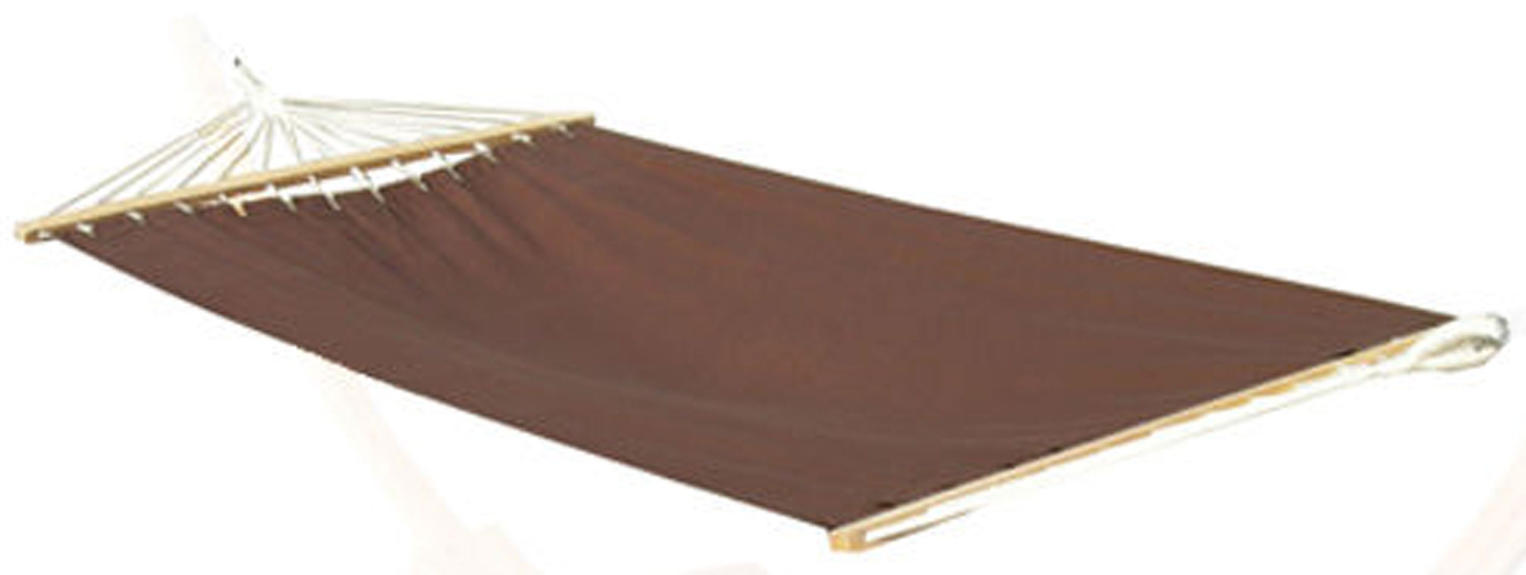 XXL Hängematte braun 2 Pers. 285x120cm 150 KG Matte Hängematten Gartenhängematte