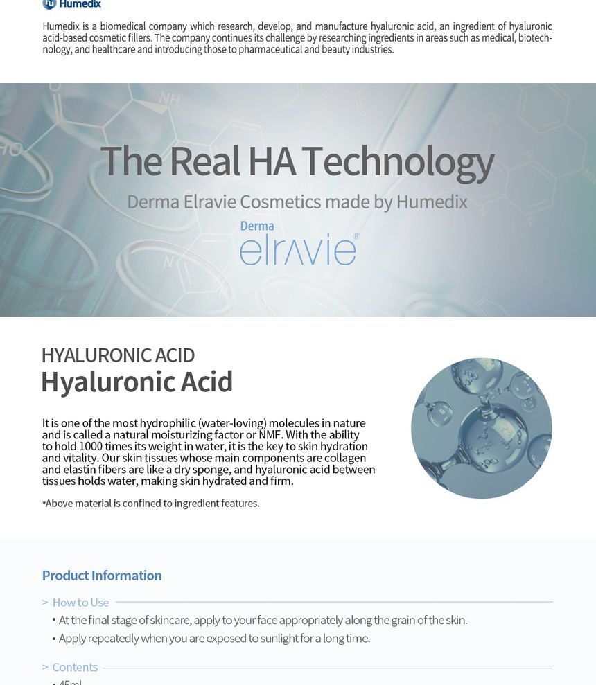 Derma Elravie - Hyal-Solution Waterful Sun Cream