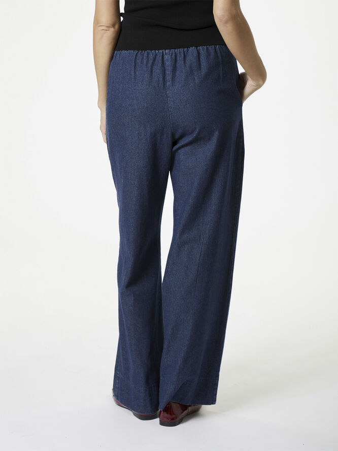 Neo Noir Yana Denim Long Pants Dark blue