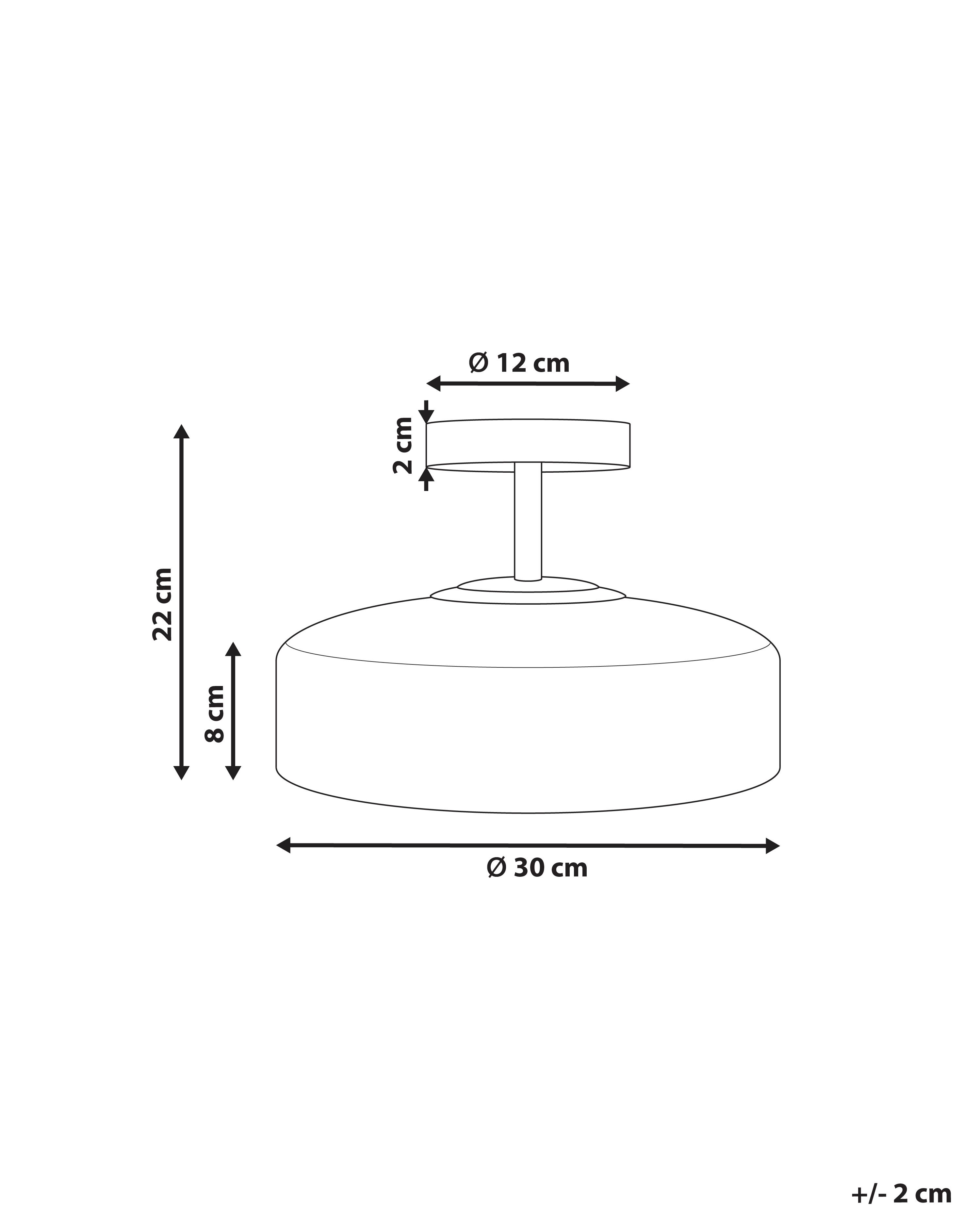 Plafondlamp SIEPRE Glas Transparant