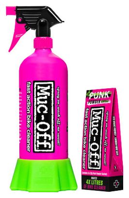 Nettoyant Vélo Muc-Off Punk Powder (4 sachets)   Bottle for Life