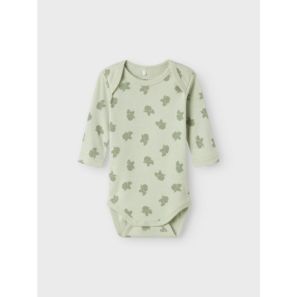 Køb Name It Sea Foam Body 3-pak Sea Foam Elephant Noos