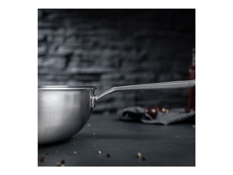 Kuhn Rikon Wok Culinary Fiveply Ø 24 cm Wokpfanne mit Deckel