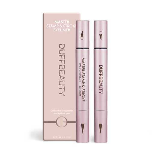 DUFFBEAUTY Master Stamp & Stroke Eyeliner, Dark Chocolate