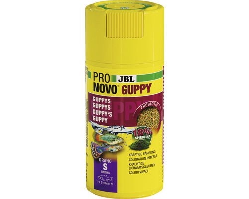 Korrelvoer JBL PRONOVO GUPPY GRANO maat S 100ml