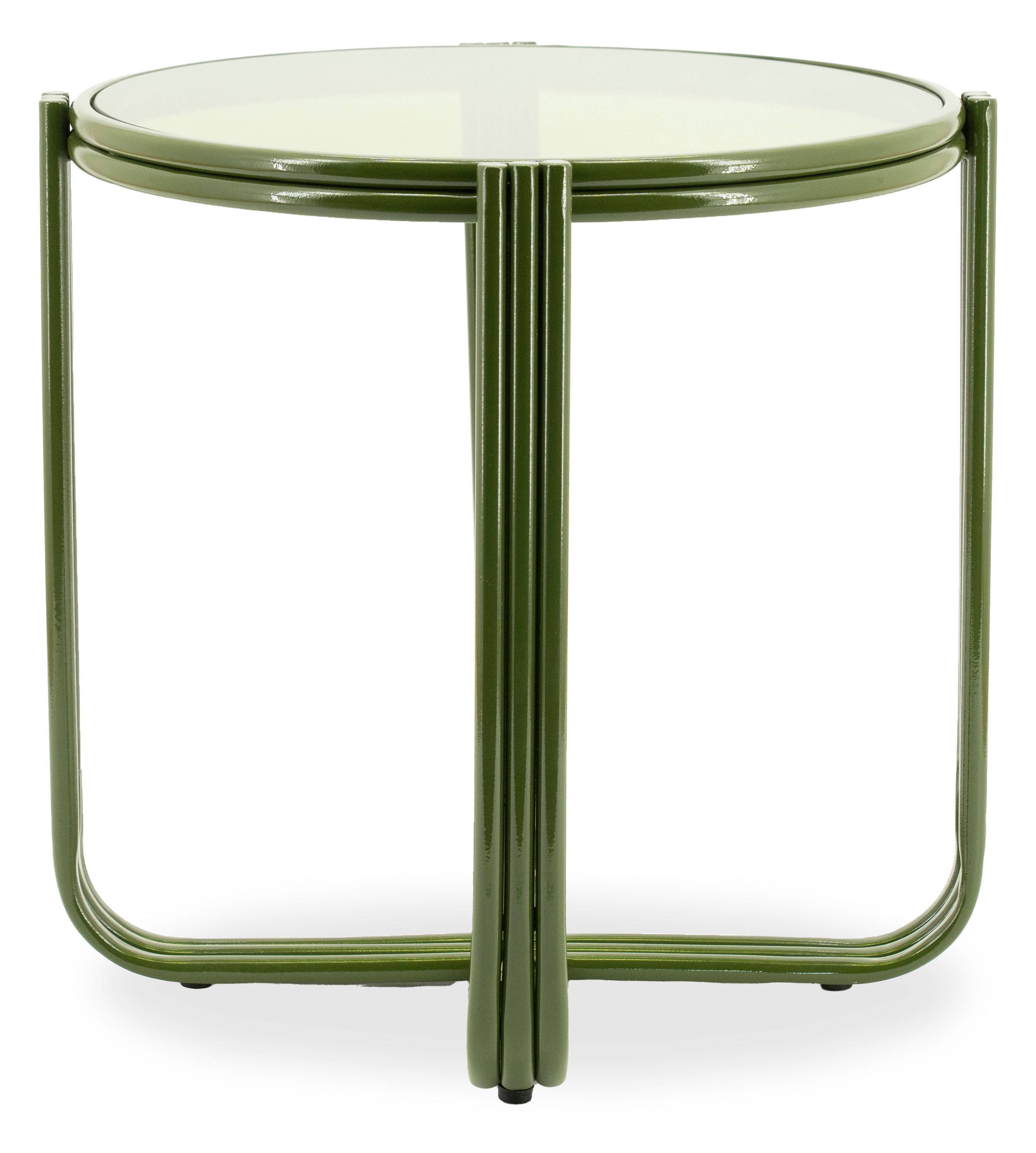 Bijzettafel Groen 250290 Groovy ⌀42.5  x H42.5 cm