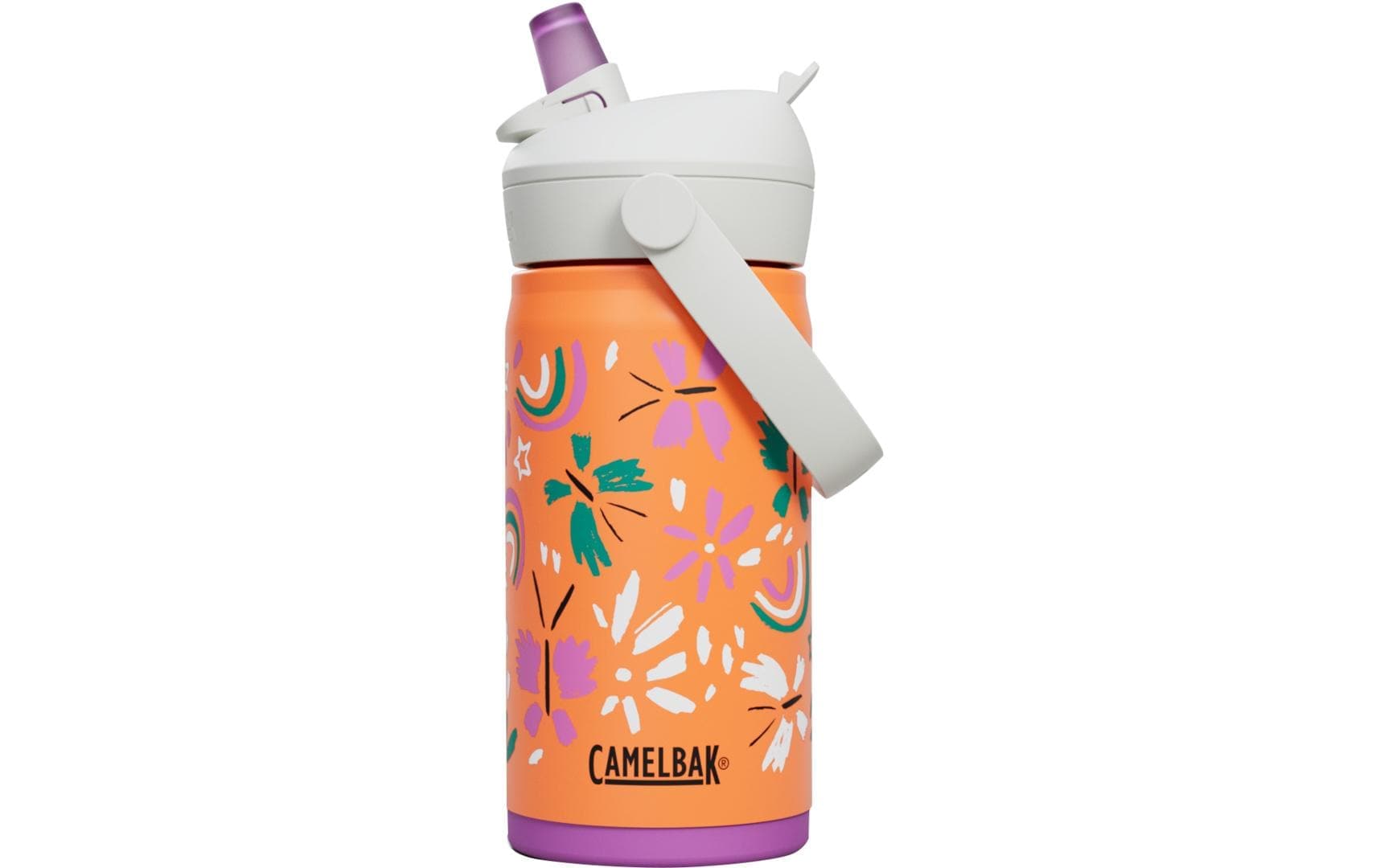 Camelbak Trinkflasche »Thrive Flip Straw Kids V.I. butterfly 400 ml«