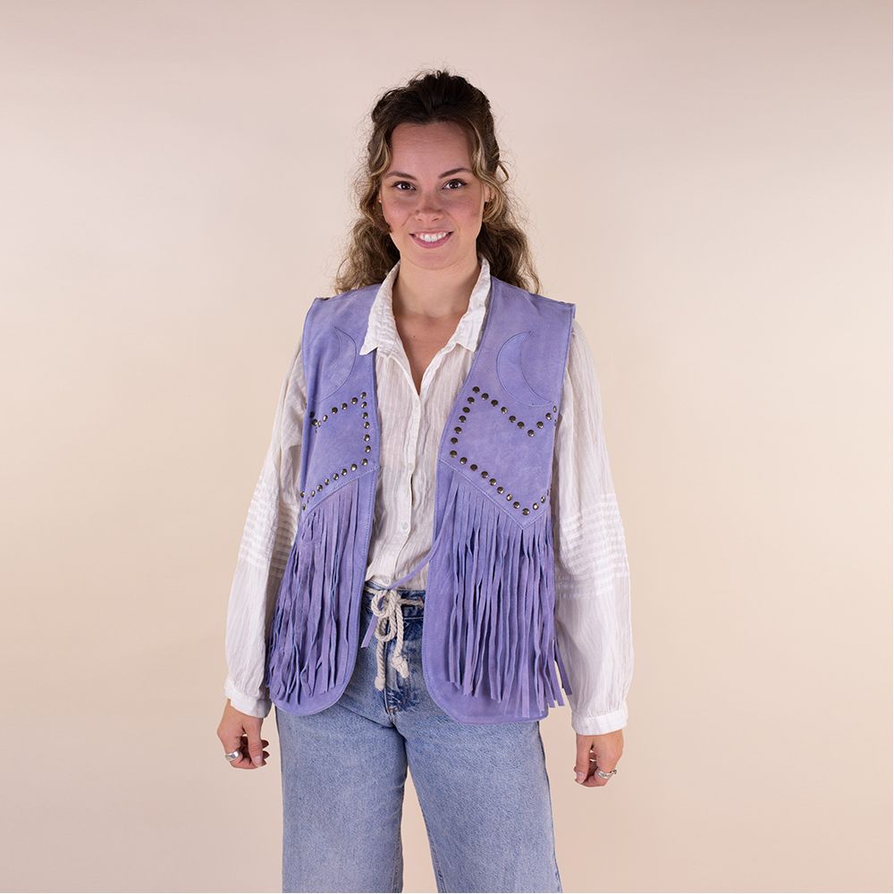 Moonrise dames western gilet Myrella Lila