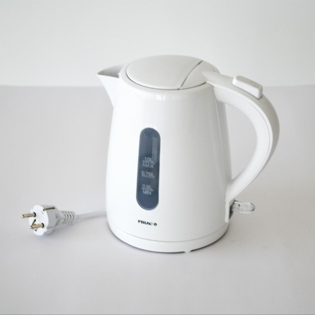 Friac WK100WH Waterkoker snoerloos 1 L