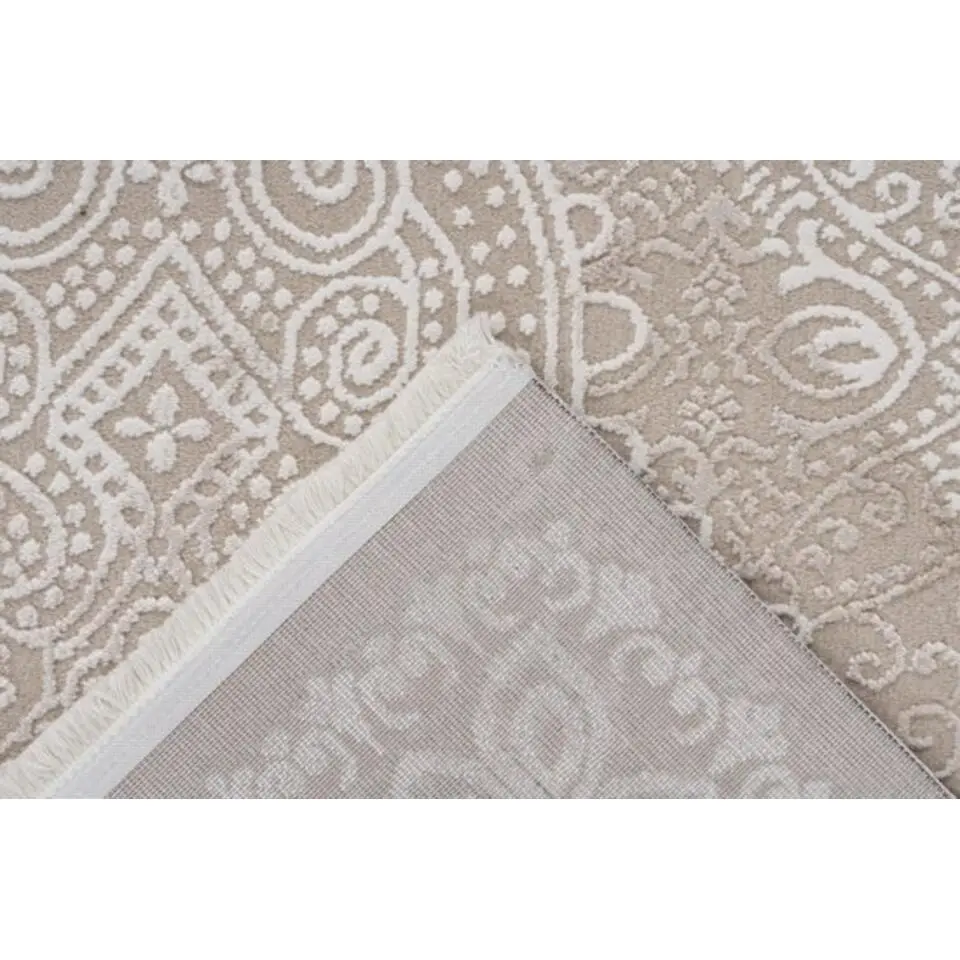 Lalee Vloerkleed Japandi stijl - 3D effect beige 120x170 cm