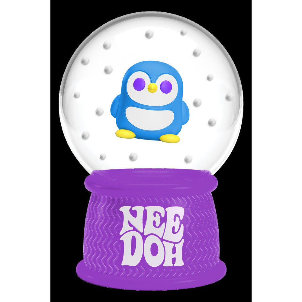 Køb NeeDoh Squish N Flow Snow Globe 3 Asst. CDU
