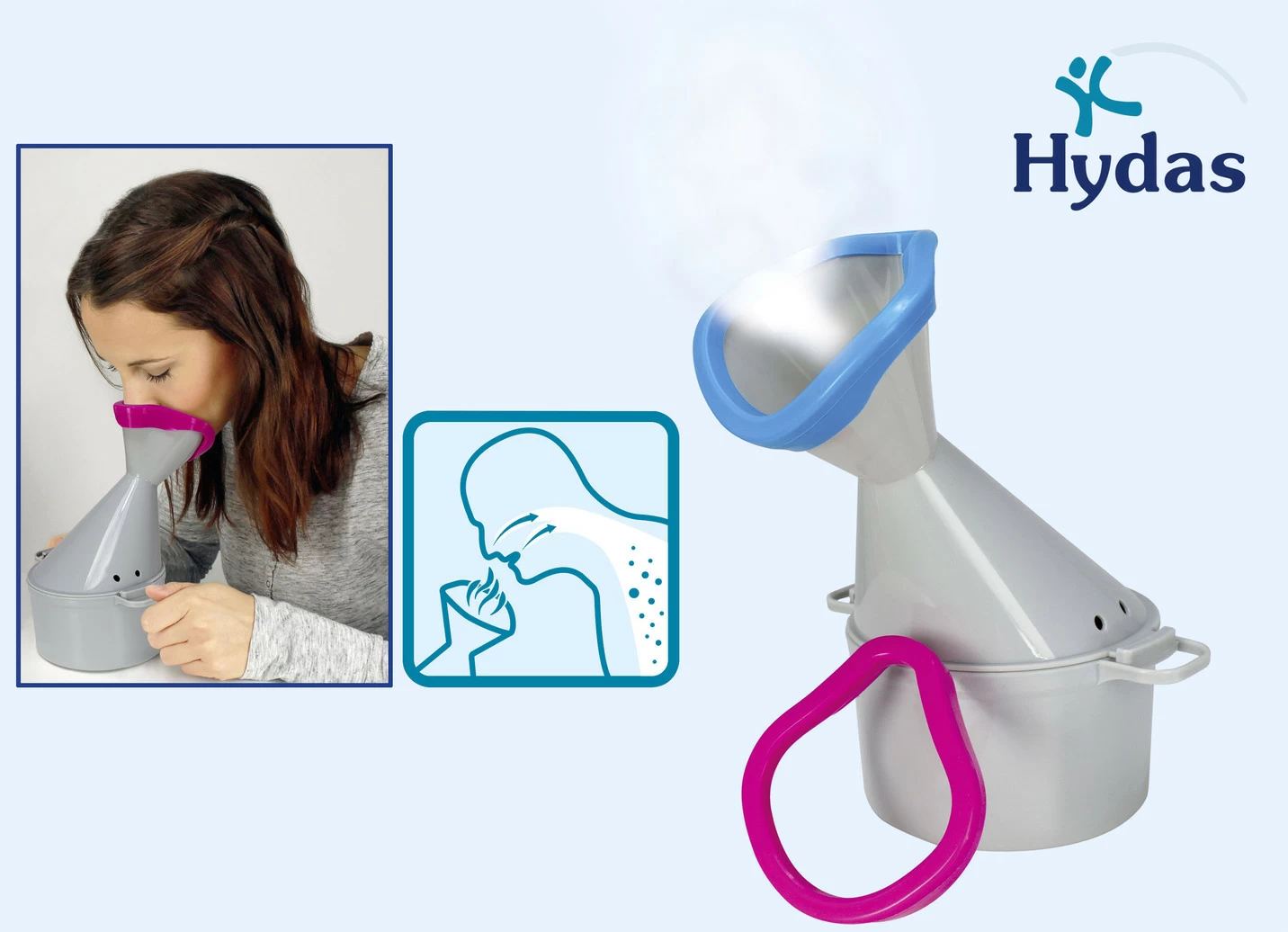 Inhalator Inkl. 2 Soft-Aufsätze