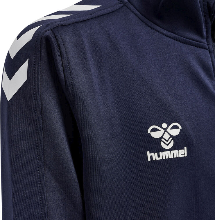 Hummel Core XK Poly Zip Sweatshirt Blå