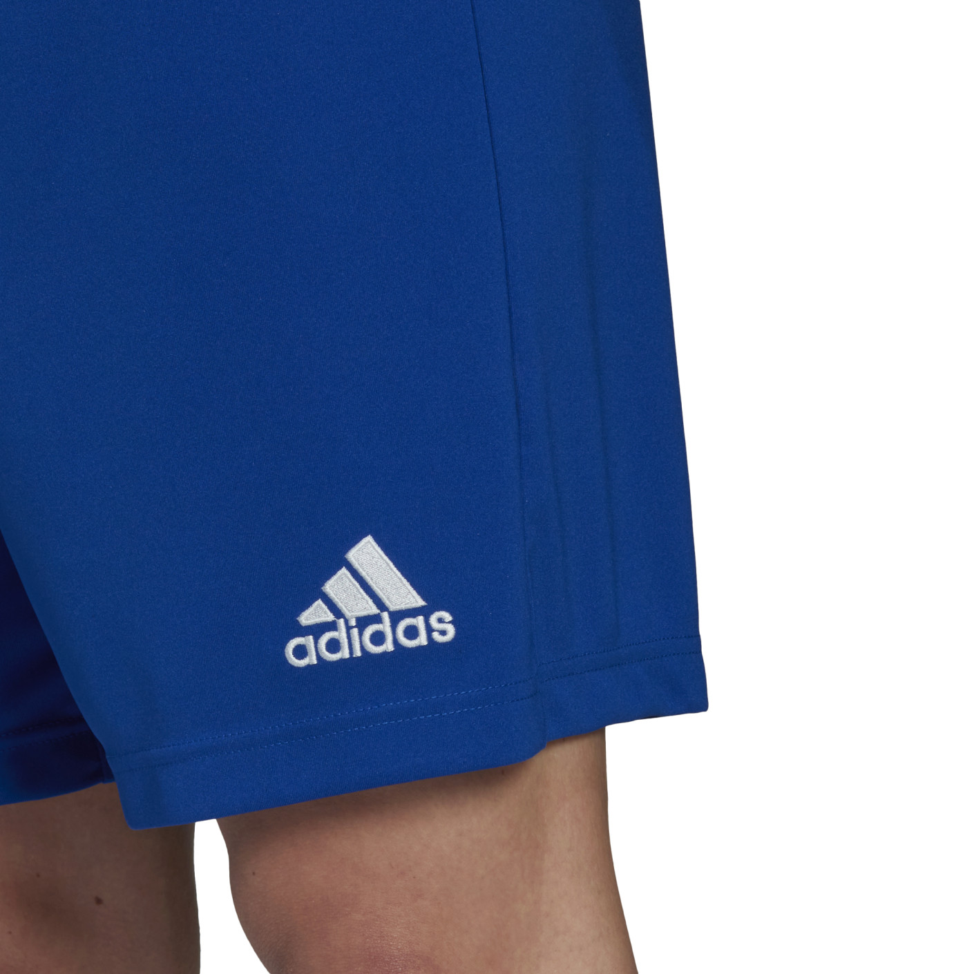 Adidas Entrada 22 Voetbalbroekje Blauw Wit