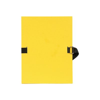 Exacompta - Chemise à sangle - jaune