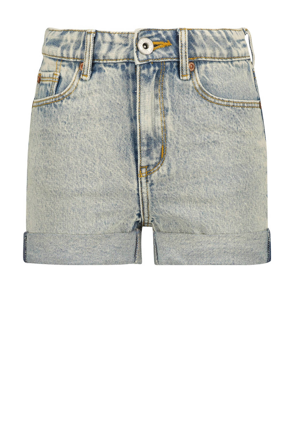 Vingino high waist denim short Dewi light vintage
