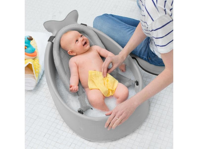 Skip Hop Baby-Badewanne Moby Smart Sling 3-Stage Grau Baby-Badewanne Moby Smart Sling 3-Stage