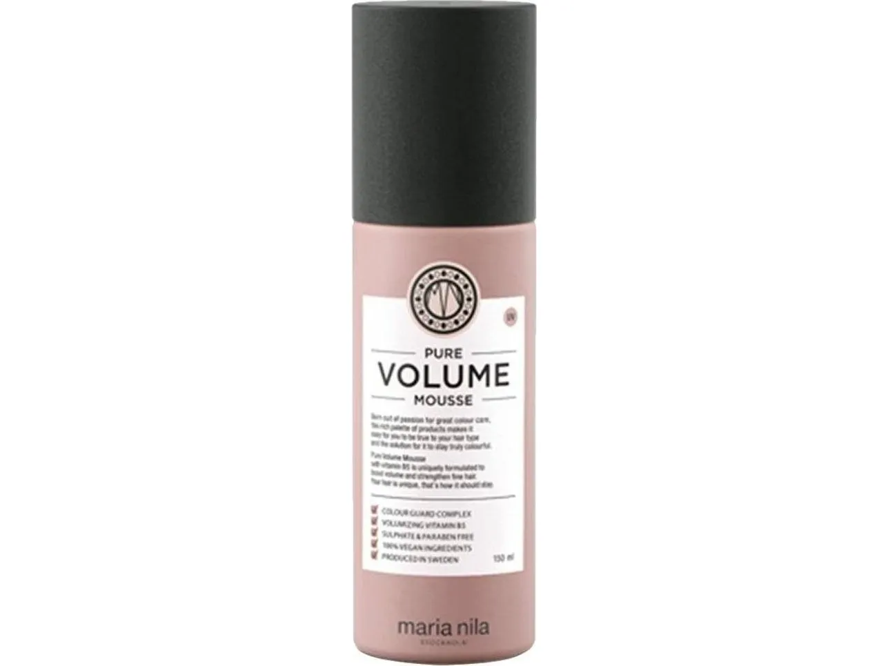 MARIA NILA_Pure Volume Mousse volumengivende hårmousse 150 ml