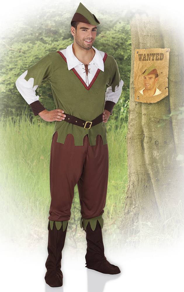 Robin Hood Kostuum Groen