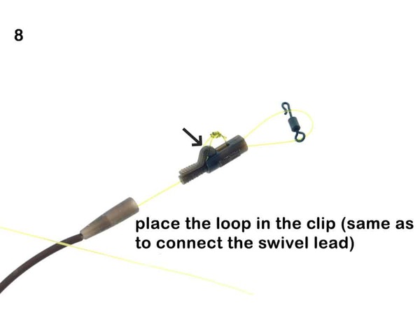 PB Products Hit & Run X-Safe Leadclip Mainline Only Pack (4 pcs)