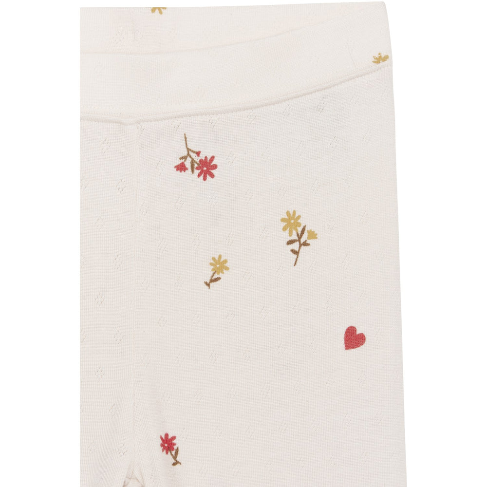 Køb Hust & Claire White Sand Ludo Leggings