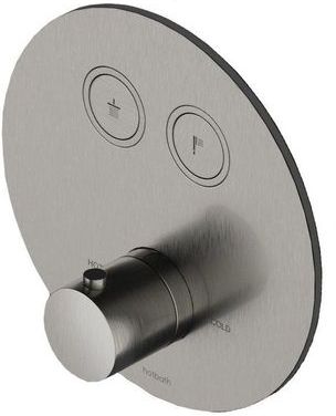 Hotbath - Cobber - Inbouwthermostaat - Verouderd Ijzer - 2 Pushbuttons