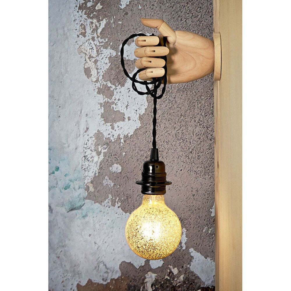 LYSPÆRE HOME SWEET HOME GLOBE GULL E27 4W