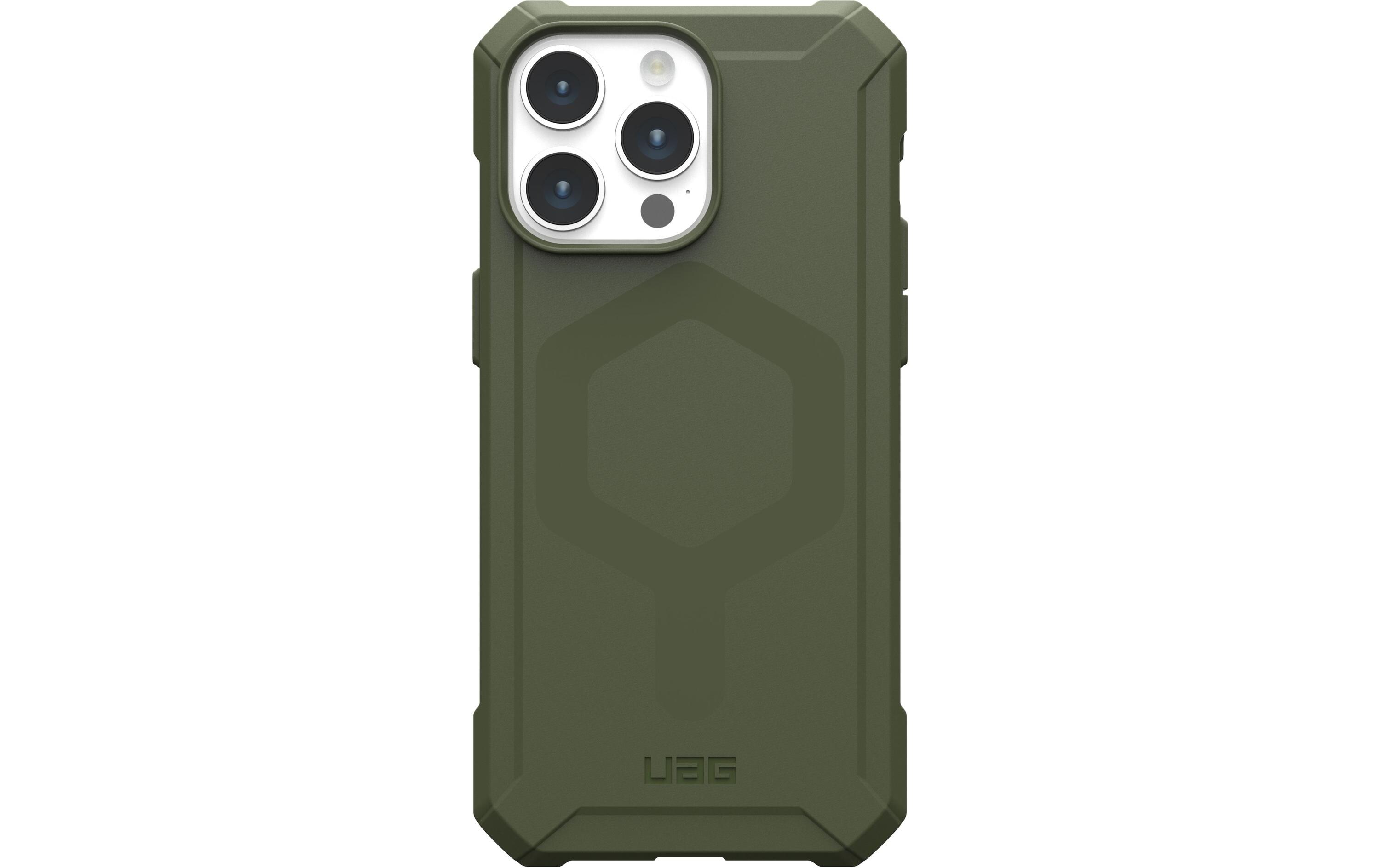 Back Cover Essential Armor iPhone 15 Pro Max OliveSchutzhülle für das Apple iPhone 15 Pro Max