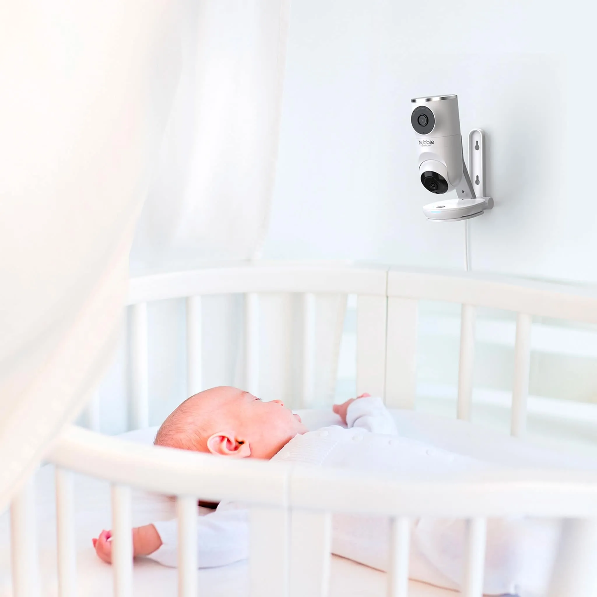 Hubble Connected Moniteur Wifi Nursery Pal Dual Vision