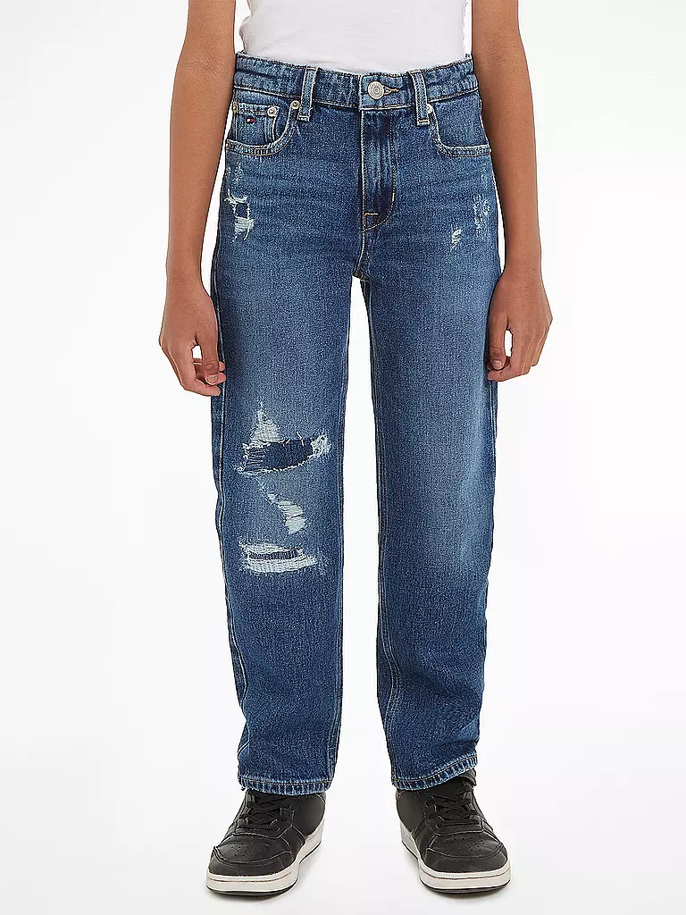 TOMMY HILFIGER Jungen Jeans Regular Fit  blau
