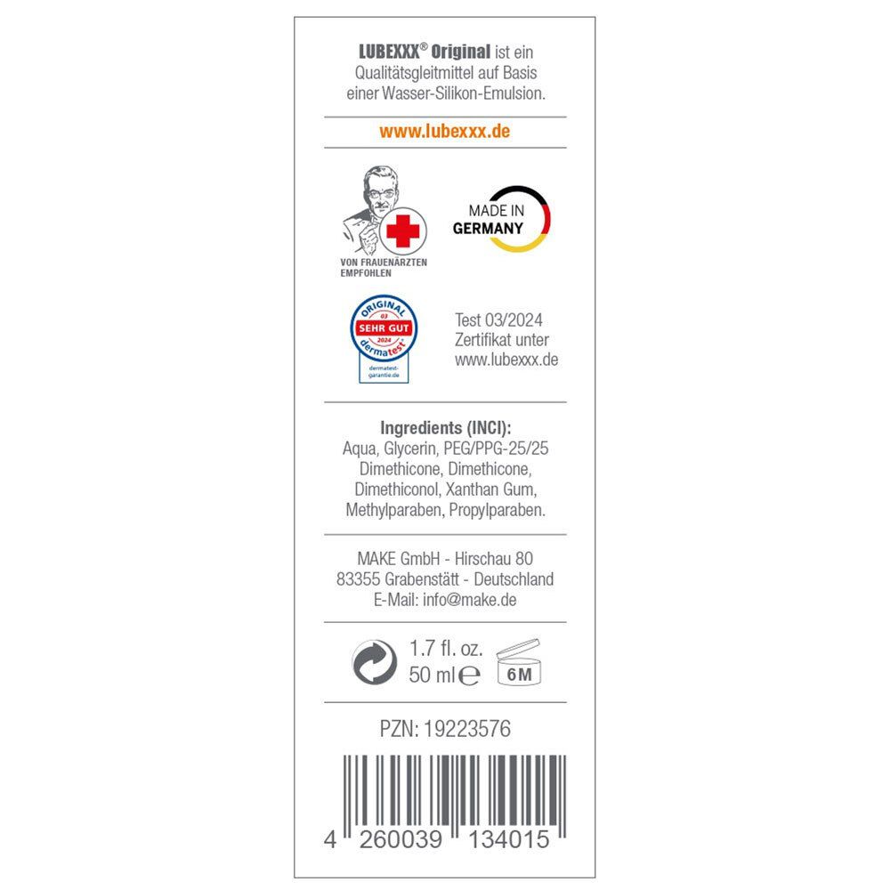 LUBEXXX® Original Gleitmittel