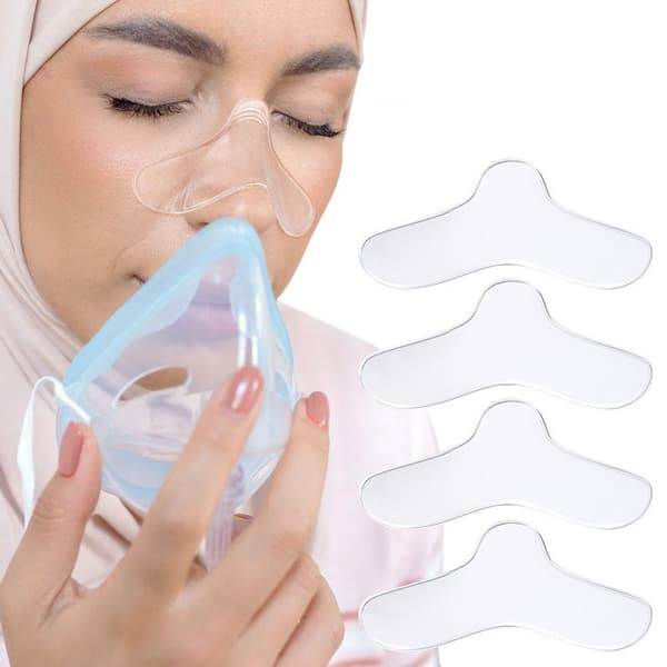 INF Transparent PU Neseputer for CPAP-maske - Komfort og Reduksjon av Trykkmerker