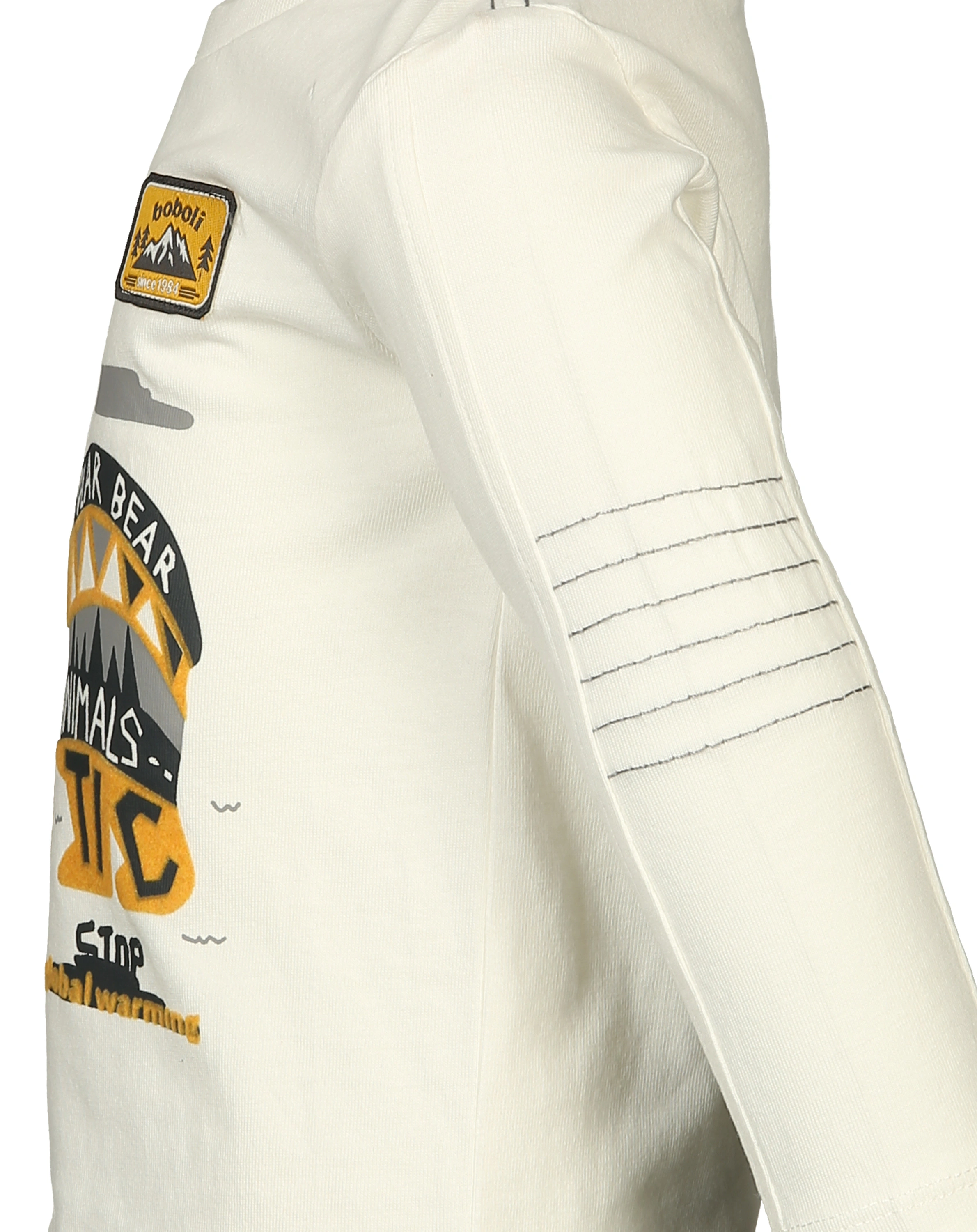 Langarmshirt POLAR BEAR in offwhite