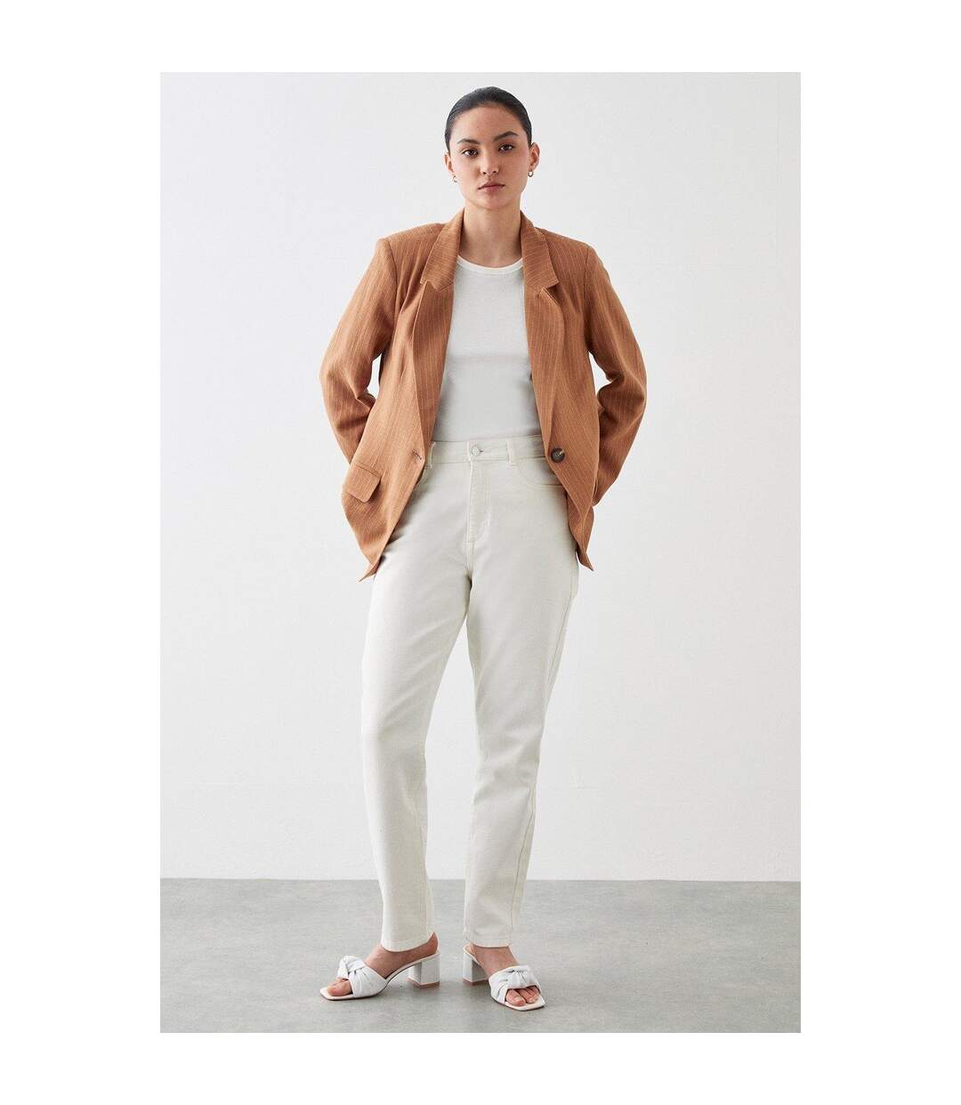 Dorothy Perkins - Blazer - Femme (Brun-beige) - UTDP2604