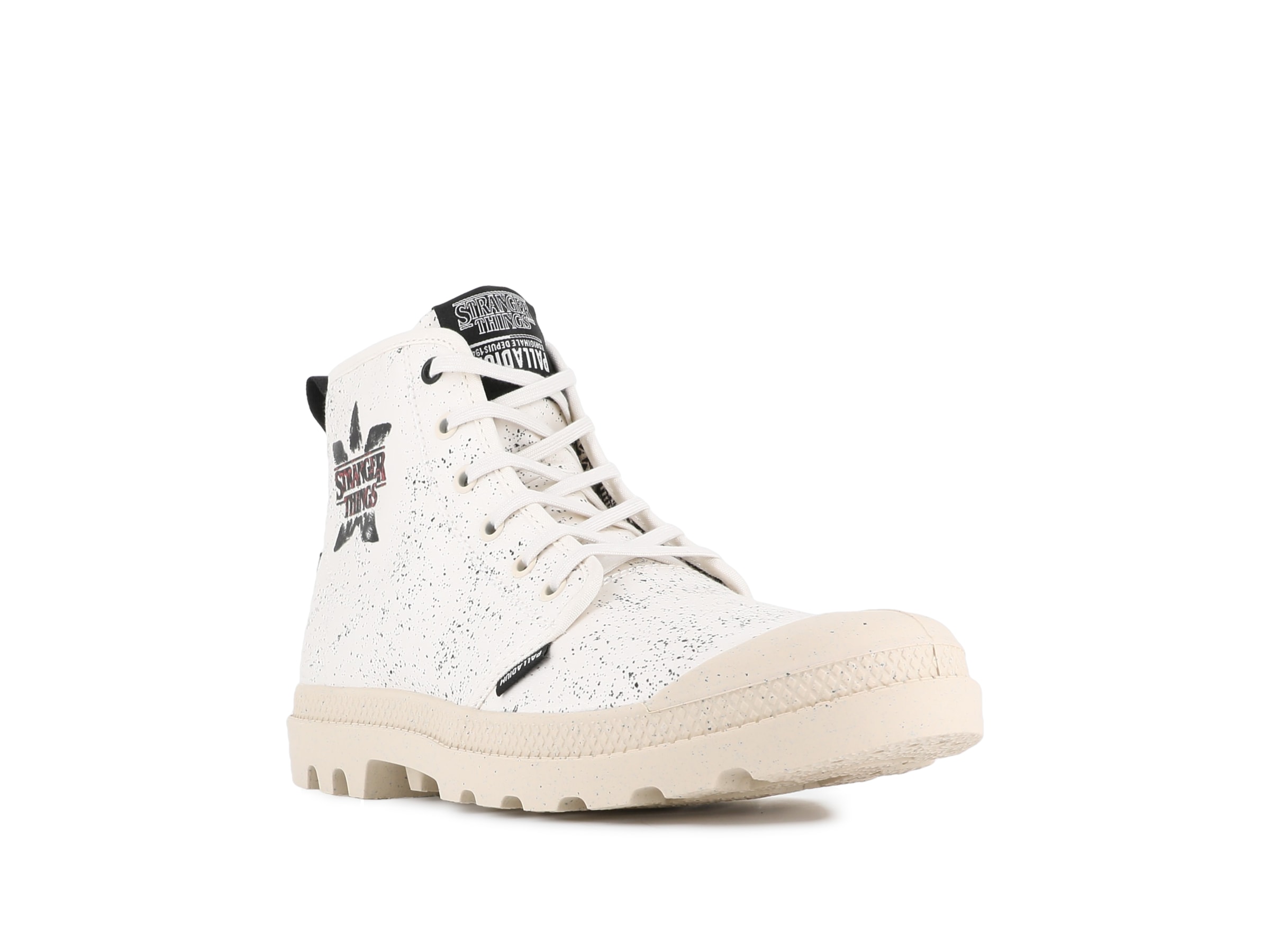 Palladium Schnürboots »STRANGER THINGS X PAMPA DEMODOG«  Schnürstiefel aus Canvas mit Print