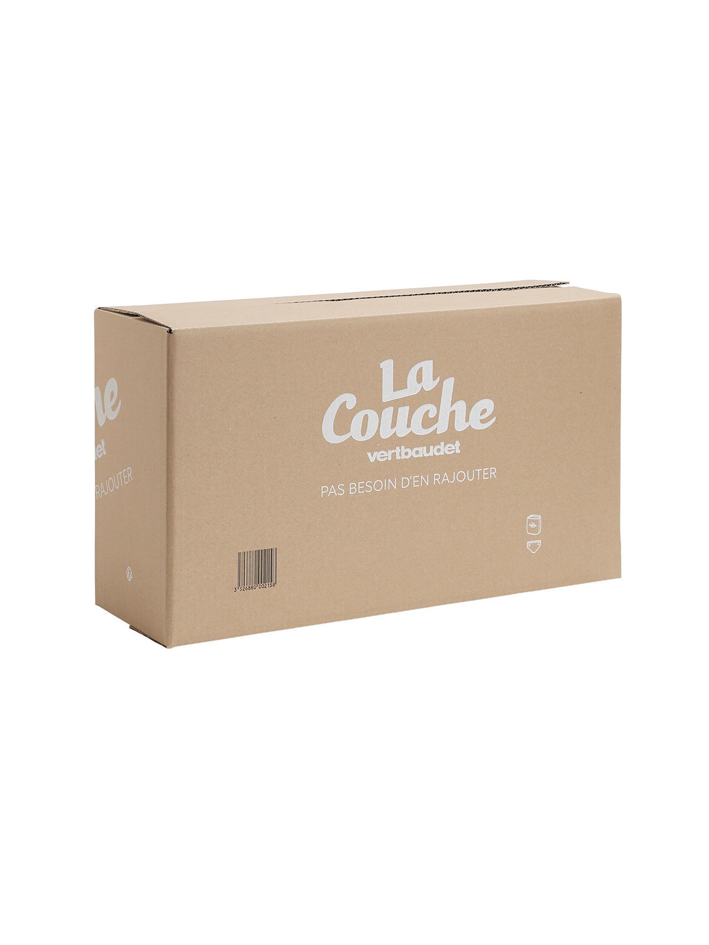 Vertbaudet Windel-Box LA COUCHE vertbaudet: 210 Windeln Gr. 2 (3-6 kg) FSC® MIX weiß