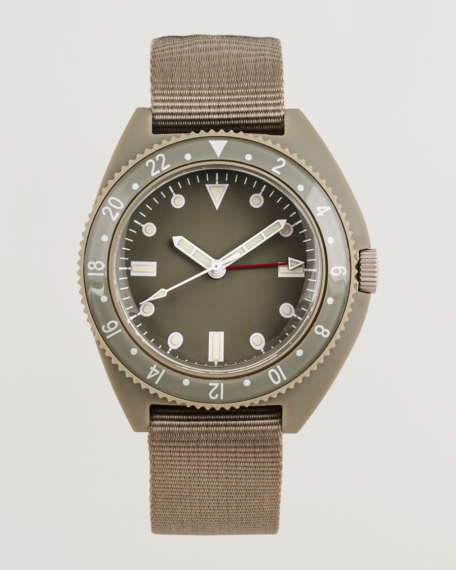 BEAMS PLUS Type-P24 Utility Watch Sage