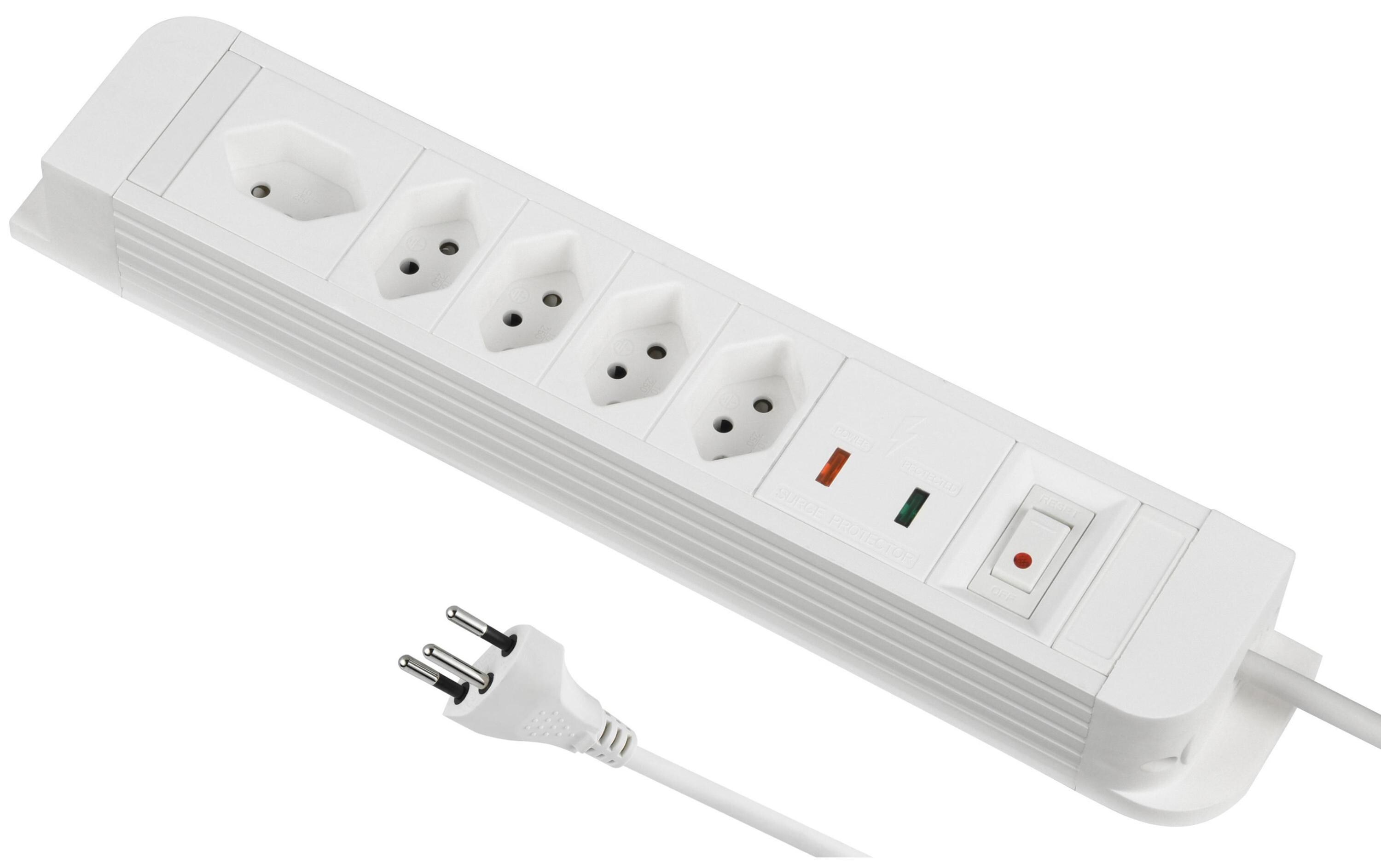 Steckdosenleiste Plus 5 T13Anti Lightning Steckdosenleiste