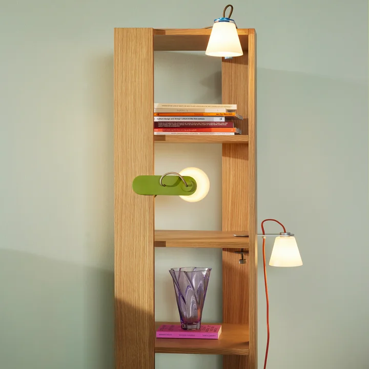 Hübsch Interior - Merge Standregal 45 x 45 x 140 cm, Eiche