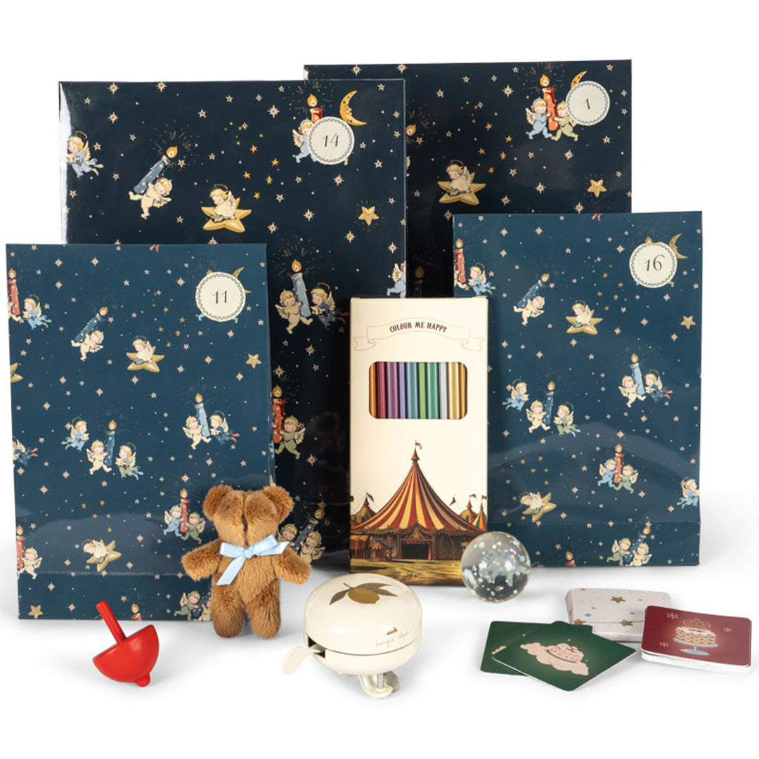 konges sløjd adventskalender - blue