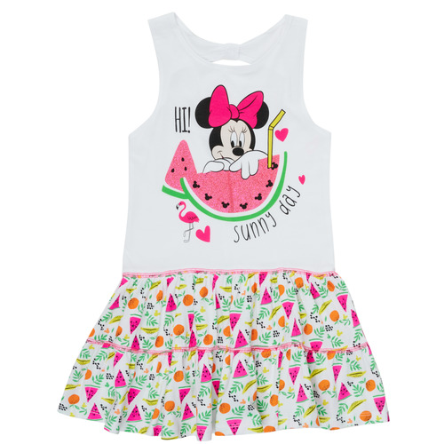 TEAM HEROES  - MINNIE DRESS - Blanc