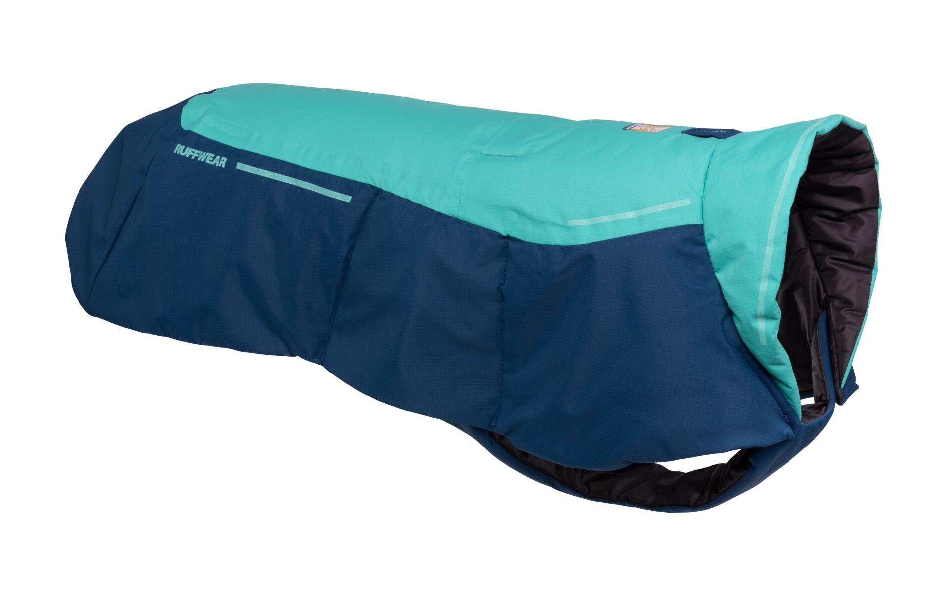 Wintermantel Vert, S, Aurora TealWärmender und wasserdichter Hundemantel