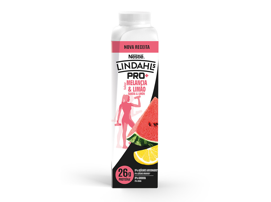 IOGURTE LIQUIDO LINDAHLS MELANCIA LIMÃO 330ML