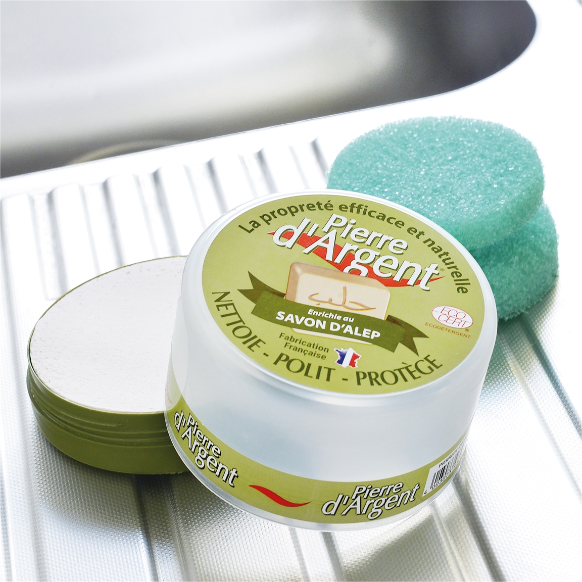 Produit pierre d'argent au savon d'Alep