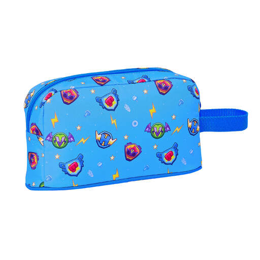 Safta Porta Desayunos Termo Térmica De Superthings Série 7, 215x65x120 Mm, Azul/multicolor (M859)