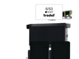 Stempelpude Trodat 6/53, sort, pakke a 2 stk.