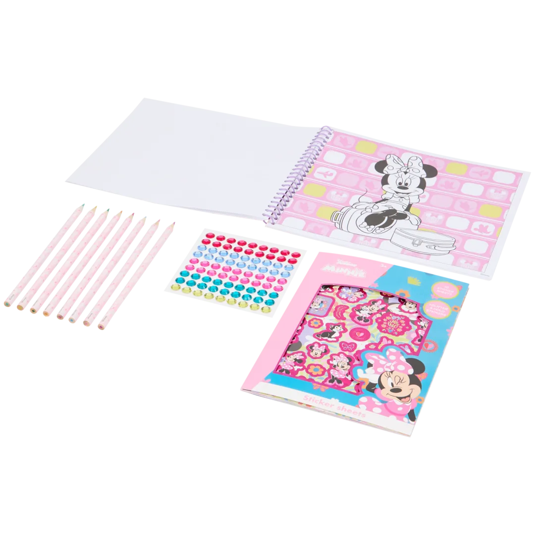 Kleur- en stickerset 20-delig | diverse varianten