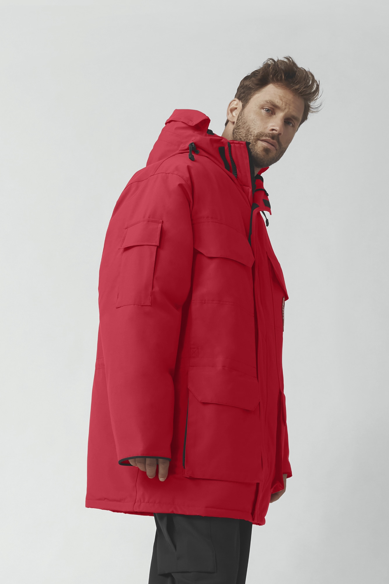 Canada Goose Expedition Parka Men Red