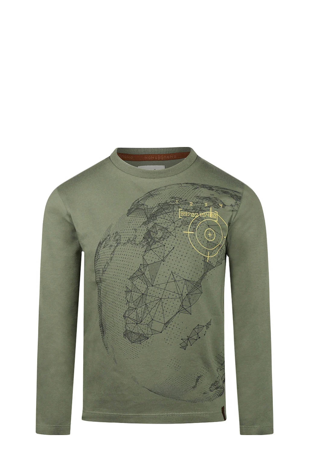 Koko Noko longsleeve groen gebreid