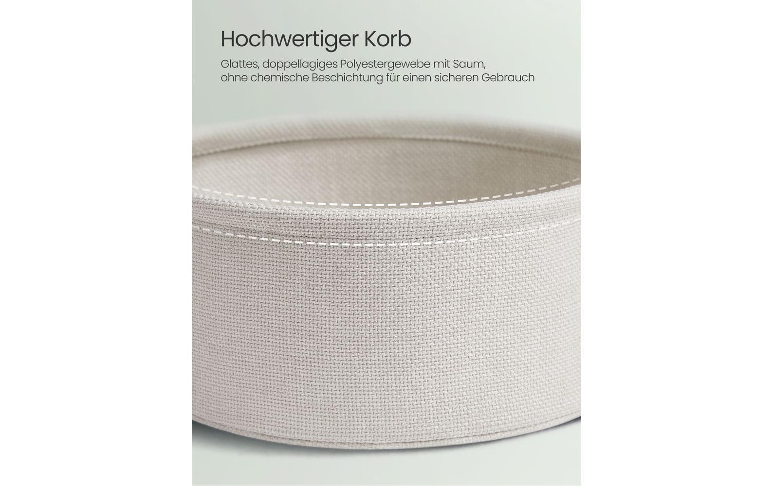 Couchtisch 45 x 51 cm, GrünWohnzimmertisch mit Ablage & Korb